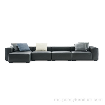 Kotak Kotak Sudut Modular Modular Sofa Ruang Tamu